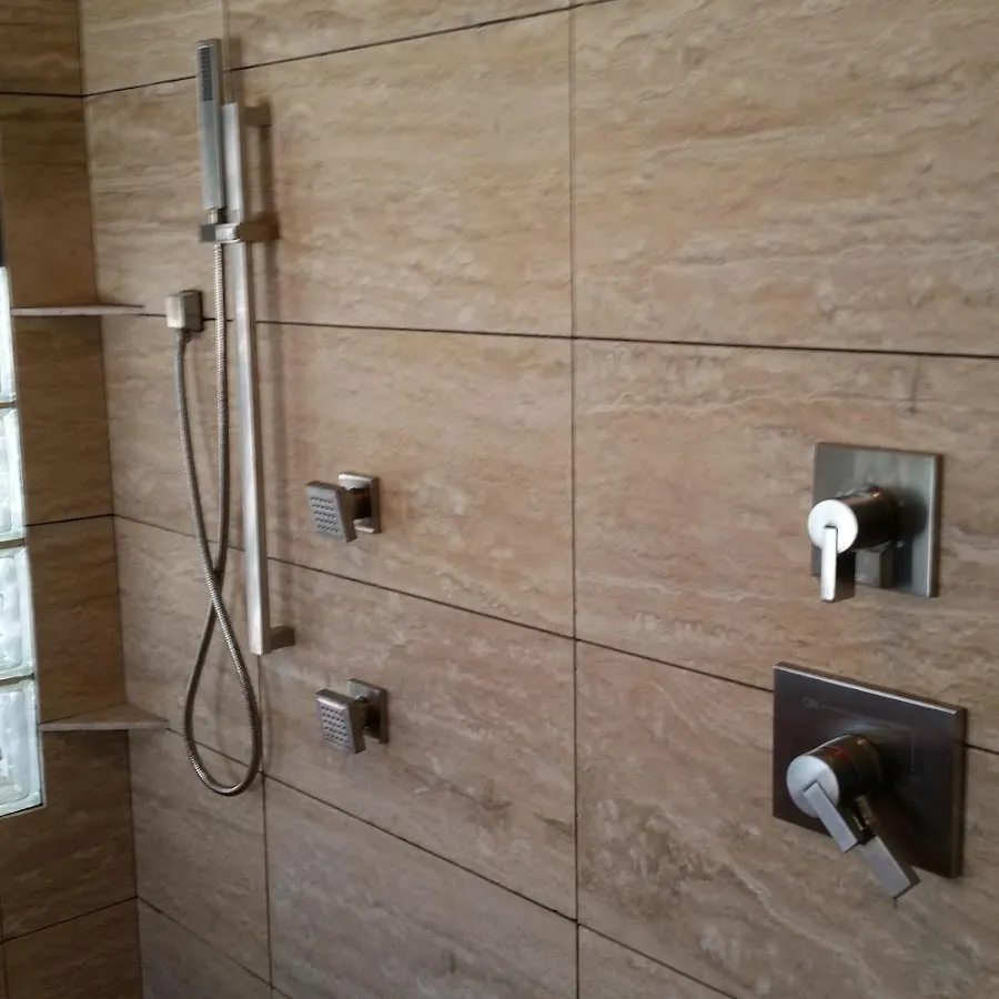 Shower fixture installation for Water Heater Replacement in Paramus